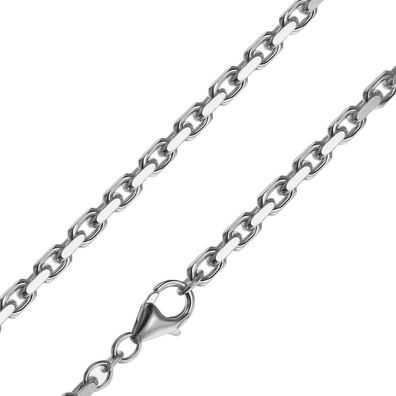 trendor Schmuck Silberkette für Herren Ankerkette 4,5 mm breit 08632