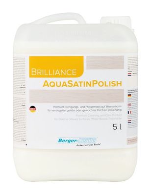 Berger-Seidle Brilliance Aqua-Satin Polish 5 L