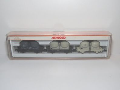 Arnold 0242 - 3 Kesselwagen - Spur N - 1:160 - Originalverpackung