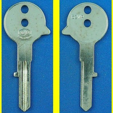 DL Schlüsselrohling 62VP für Huf B-vorne 1 - 210, B-mitte 1 - 45 / Opel Lenkradschloß