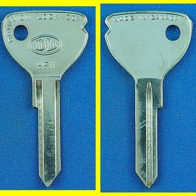 DL Schlüsselrohling HF11 für Huf DO 501 - 750 / Opel Hauptschlüssel