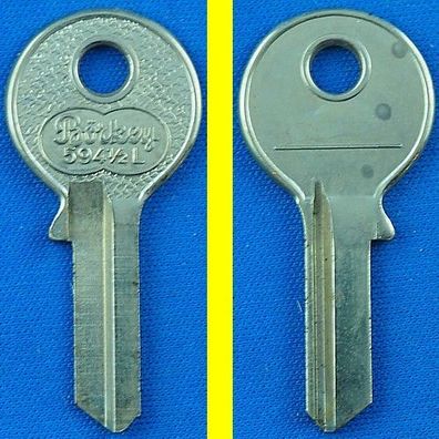 Schlüsselrohling Börkey 594 1/2 L für verschiedene Abus, Hampton, Trelock, Viro ...