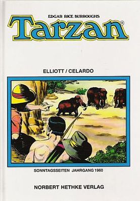 Tarzan Sonntagsseiten Jahrgang HC 1960 Verlag Hethke