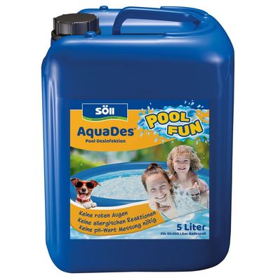 Söll - AquaDes für Planschbecken 5 Liter für 50.000 Liter Wasser - 10750 - 80464