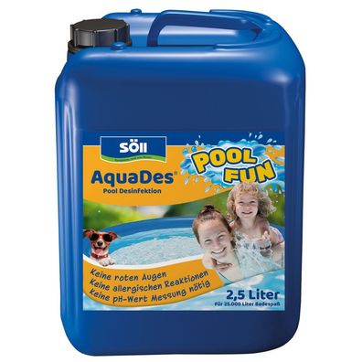 Söll - AquaDes für Planschbecken 2,5 Liter für 25.000 Liter Wasser- 14707 - 81456