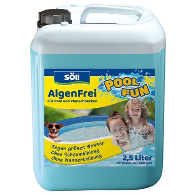 Söll - Algenfrei für Planschbecken 2,5 Liter für 25.000 Liter Wasser - 14709 - 81506