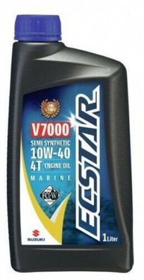 Suzuki ECSTAR Marine Öl 10W40 Teilsynthetisch 1 Liter Aussenborder Motoröl