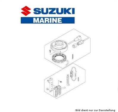 Suzuki Batterieladesatz für Außenborder DF4 bis DF30 Aussenbordmotor