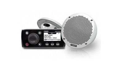 Fusion MS-RA 55 KTS Marine Radio Set Bluetooth mit Lautsprecher Boot Yacht USB