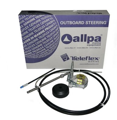 Teleflex Safe-T QC Kompl. Lenkung 16-25ft, Bootsteuerung, Bootslenkung