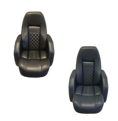 Bootssitz Race Pro "Flip Up" Steuerstuhl in schwarz/ antrahzit oder dunkelblau