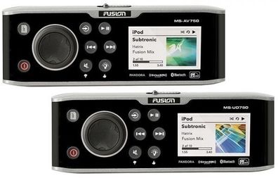 Fusion MS-UD750 Marine Radio Iphone & Android Bluetooth USB AUX IN LCD Display