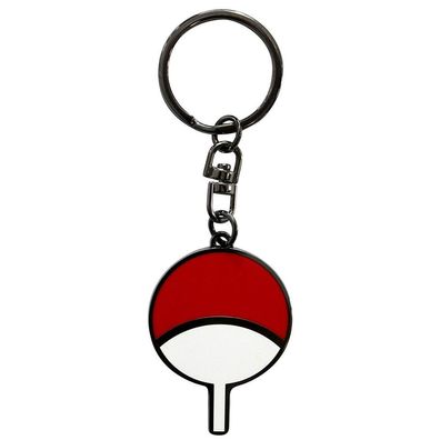Naruto Shippuden keychain Schlüsselanhänger Uchiha Symbol Schlüsselring key