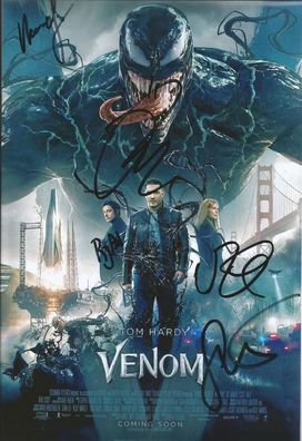 Venom Cast Autogramm Tom Hardy