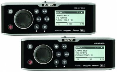 FUSION MS-UD650 Marine Radio USB Bluetooth Iphone/ Ipod & Android AUX IN Yacht