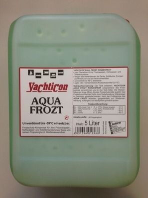 Yachticon Aqua Frozt 5L Frostschutz für Trinkwassertank Sanitärsystem