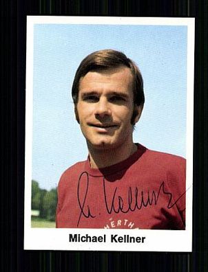 Michael Kellner Hertha BSC Bergmann Sammelbild 1970-71 Original Signiert + A51109