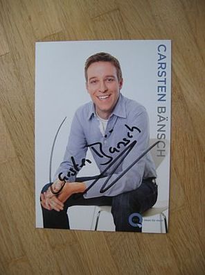 QVC Fernsehmoderator Carsten Bänsch - handsigniertes Autogramm!!!