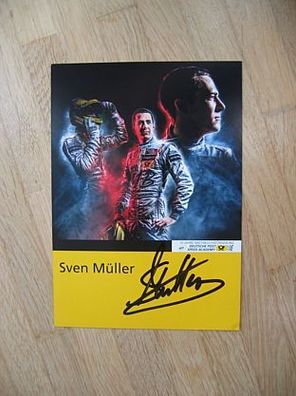 Deutsche Post Speed Academy Rennfahrer Sven Müller - handsigniertes Autogramm!!!