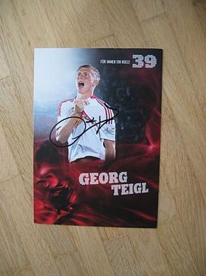 Red Bull Salzburg Georg Teigl - handsigniertes Autogramm!!!