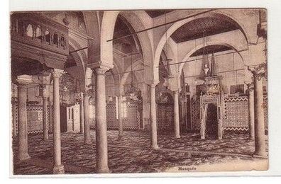 57647 Ak eines deutschen Fremdenlegionärs aus Marokko Inneres Moschee 1927