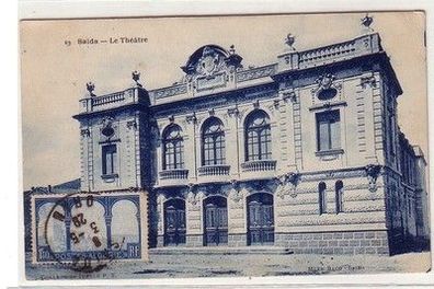 57919 Ak eines deutschen Fremdenlegionärs aus Algerien Saida Theater 1929