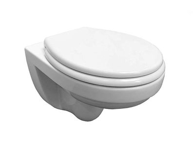 wandhängende Keramik WC Sitz mit Absenkautomatik und Abnehmbar, 28013