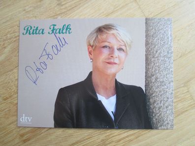 Dampfnudelblues Schriftstellerin Rita Falk - handsigniertes Autogramm!!!!