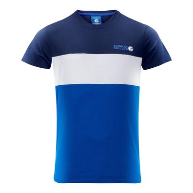 S04 FC Schalke 04 T-Shirt Cut & Sewn Gr. S - 4XL