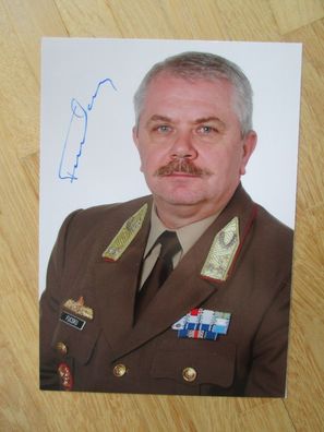 Bundeswehr Ungarn Generalmajor Sandor Fucsku - handsigniertes Autogramm!!!