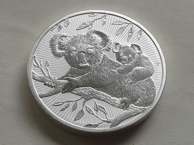 2$ 2018 Australien Koala next generation 2 Unzen Silber - in Münztasche
