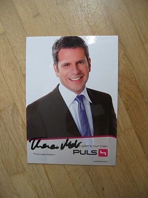 Puls4 Fernsehmoderator Thomas Mohr - handsigniertes Autogramm!!!