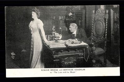 Edmund Breese, Gertrude Coughlan 20er Jahre Postkarte + P 5101