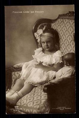 Prinzessin Cecilie von Preussen 20er Jahre Postkarte Nr. 7948 + P 5112
