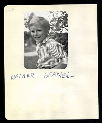 Rainer Stangl / Michael Heltau Original Signiert 50er Jahre + G 6881