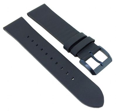 Hugo Boss Architectural Uhrenarmband 22mm blau Leder > 1513575