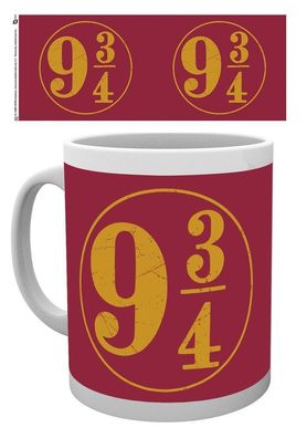 GB Eye Harry Potter Gleis 9 3/4 Tasse Hogwarts Kaffee Becher Mug Tazza