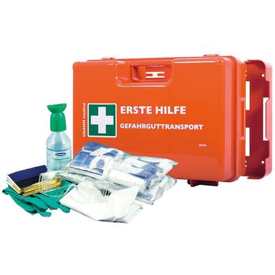 Verbandkoffer für Gefahrguttransporte mit DIN 13164:2022 Erste Hilfe Koffer