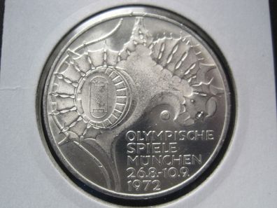 BRD 10 DM 1972 G " Olympische Spiele München1972 " (218)