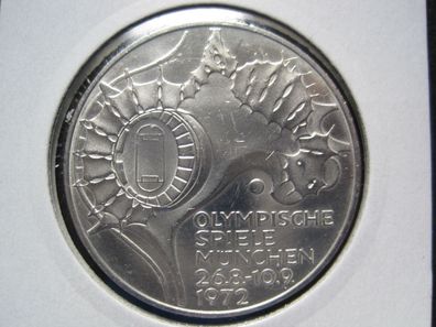 BRD 10 DM 1972 G " Olympische Spiele München1972 " (235)