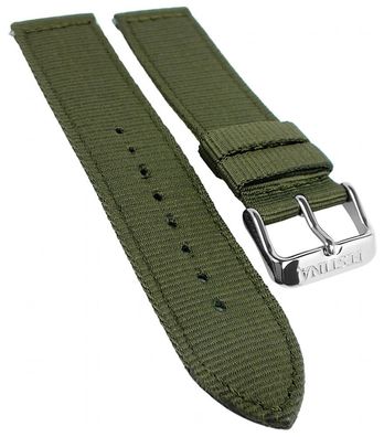 Festina Uhrenarmband 21mm | Nylon, grün > Dornschließe > F20347/1