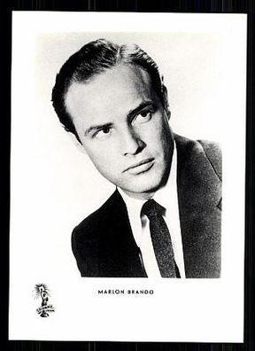 Marlon Brando Kunst und Bild Verlag 80er Jahre Postkarte Nr. A 1357 + P 5847