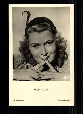 Marte Harell Film-Foto-Verlag 30er Jahre Postkarte Nr. A 3496/1 + P 5906