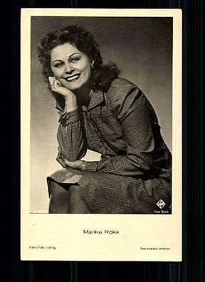 Marika Rökk Film-Foto-Verlag 30er Jahre Postkarte Nr. A 3620/1 + P 5915