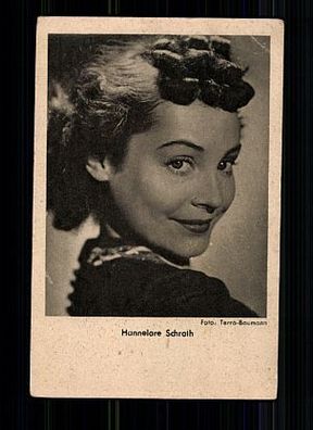 Hannelore Schroth Das Programm von Heute 40er Jahre Postkarte + P 5872