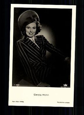 Carola Höhn Film-Foto-Verlag 30er Jahre Postkarte Nr. A 3880/2 + P 5896