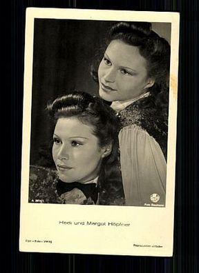 Hedi u. Margot Höpfn Film-Foto-Verlag 30er Jahre Postkarte Nr. A 3614/1 + P 5889