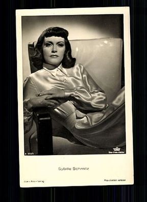 Sybille Schmitz Film-Foto-Verlag 30er Jahre Postkarte Nr. A 3757/1 + P 5924