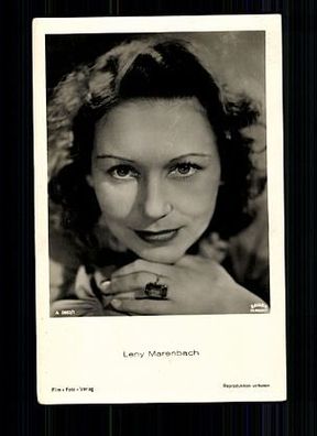 Leny Marenbach Film-Foto-Verlag 30er Jahre Postkarte Nr. A 3860/1 + P 5925