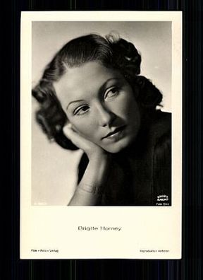 Brigitte Horney Film-Foto-Verlag 30er Jahre Postkarte Nr. A 3581/2 + P 5917